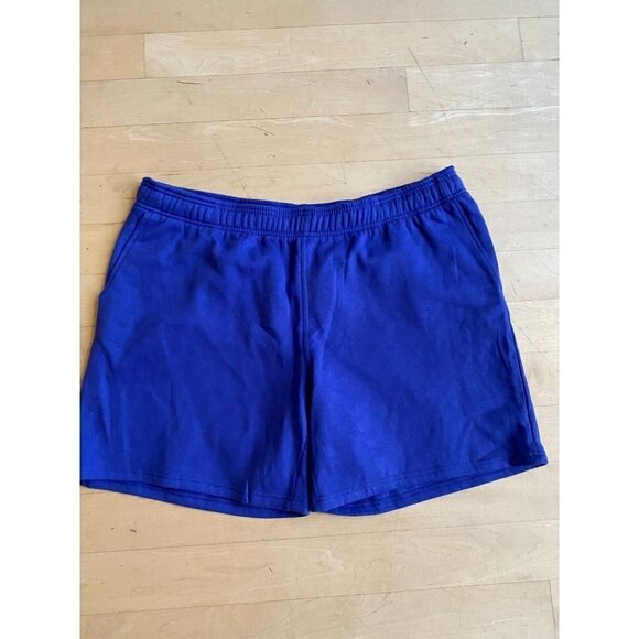 BP Terry cloth stretch casual sweat shorts men's sz 2Xlarge purple - Picture 1 of 5